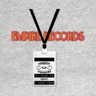 Empire Records Employee Badge - Berko T-Shirt